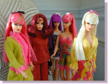Barbie in Mod Colors